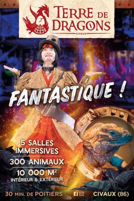 Maisons Martigny A - Proche Futuroscope Et Aquascope Chasseneuil-du-Poitou Bagian luar foto