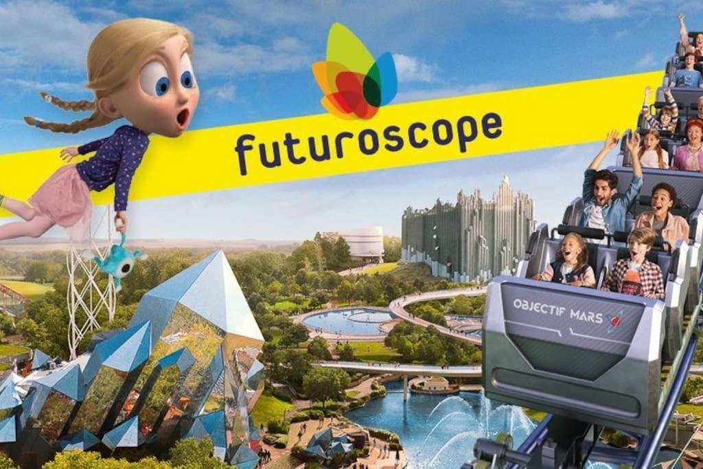 Maisons Martigny A - Proche Futuroscope Et Aquascope Chasseneuil-du-Poitou Bagian luar foto
